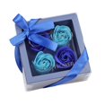 thumbnail image 1 of ⚡ Big Sale ! 1 Box(4Pcs) Floral Scented Soap Rose | Plant Scented Soap Flower Petals In Gifted Box For Valentine's Day Onesize, 1 of 5