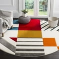 thumbnail image 1 of SAFAVIEH Hollywood Becky Tapis Abstrait, 1 of 4