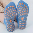 thumbnail image 4 of Odeerbi Non-Slip Slipper Socks for Baby Infant Boys Girls Cotton Prewalker Walking Shoes Yoga Crew Ankle Socks Infant Summer Comfort Mid Tube Socks Newborn Slip Socks, 4 of 7