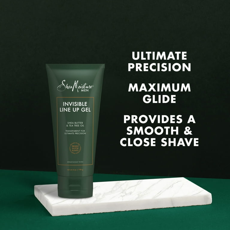 SheaMoisture Men's Invisible Line Up Shave Gel 6 oz