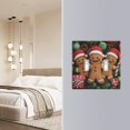 thumbnail image 5 of Dailycode Light Switch Plate Covers 3 Gang Wall Plate Plastics Outlet Covers for Kitchen Home Office Decor Christmas Candy Gingerbread Men, 5 of 8