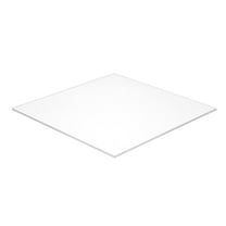24 In. X 24 In. X 1/8 In. Thick Acrylic White Opaque 7508 Sheet
