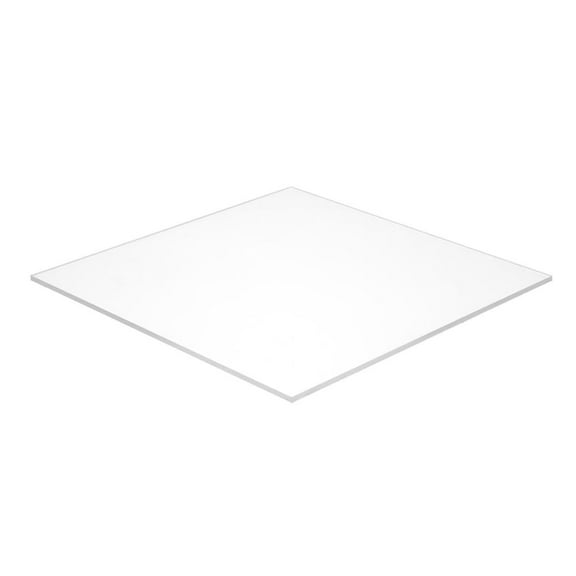 24 In. X 48 In. X 1/4 In. Thick Acrylic White Opaque 7508 Sheet