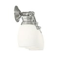 thumbnail image 5 of Elise 3-Light Bathroom Vanity Light in Satin Nickel, 5 of 6