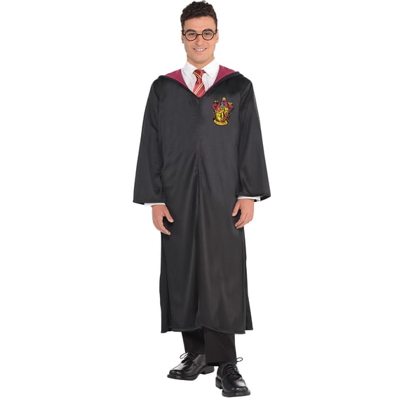 Gryffindor Robe, Harry Potter Halloween Costume for Men, 52" L