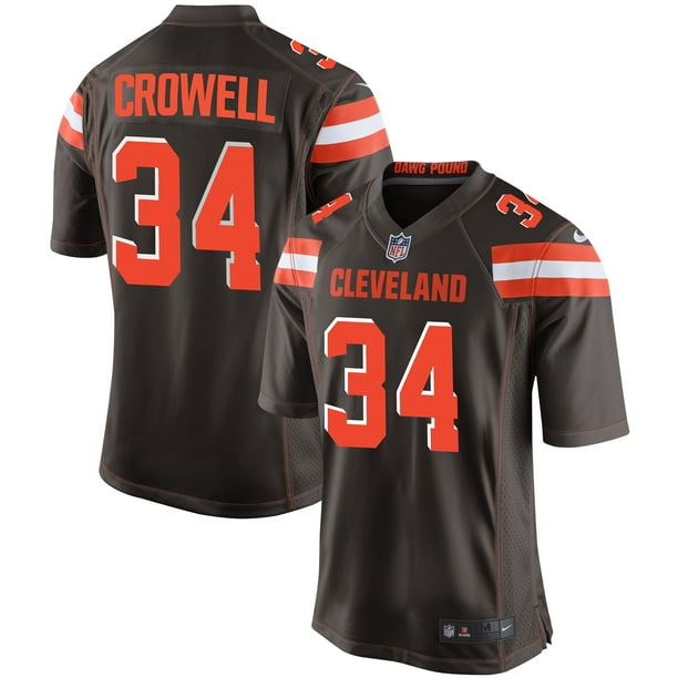 Isaiah Crowell Cleveland Browns Nike Youth Team Color Game Jersey - Brown