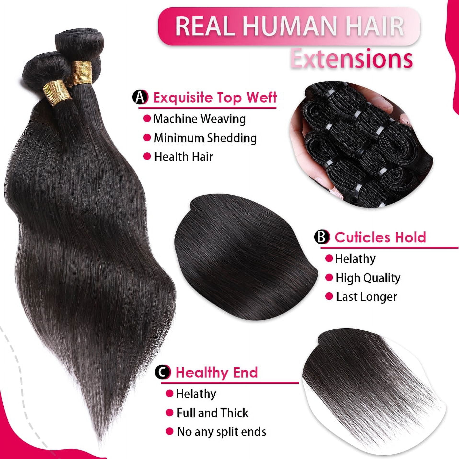 HAIRRO Hair One Bundle 100% Unprocessed Brazilian Virgin Human Hair Bundles Body Wave Bundles Wet Human Hair Natural Color Hair Extensions