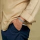 thumbnail image 5 of JeenMata Pulsera de eslabones cubanos de metal blanco para hombre - Joyería elegante y elegante, 5 of 6