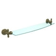 thumbnail image 2 of Allied Brass RW-33/24-ORB Retro Wave 24 Inch Glass Shelf, Oil Rubbed Bronze, 2 of 2
