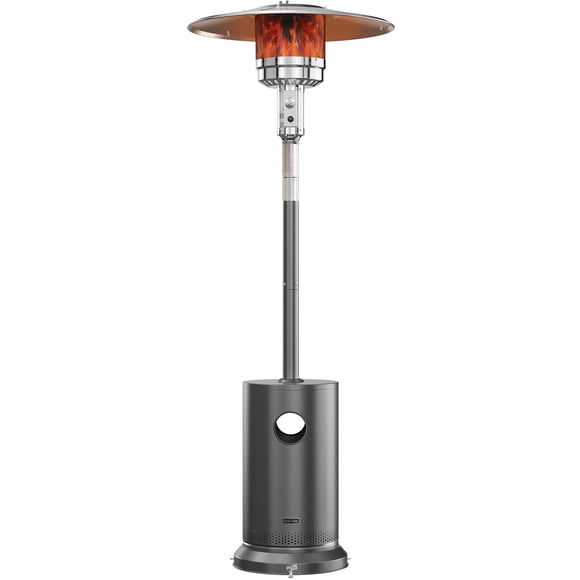 Calentador de propano para patio EAST OAK de 55,000 BTU con mesa redonda