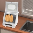 thumbnail image 4 of Compact Countertop Dishwasher with 5 Wash Programs, 360° Spray Arms, and Quick Installation – Ideal for Small Apartments, Dorms, and RVs, 4 of 12