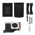 thumbnail image 2 of Estuche Metal Estuche Aluminio Estuche Protector Apto para Raspberry Pi 5 (con Ventilador Negro), 2 of 9