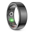 thumbnail image 1 of Bluetooth Smart Ring Waterproof Fitness Tracker Ring for Women Men, Heart Rate Monitor Health Oximeter Step Counter Sleep Monitoring, 1 of 4