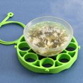 thumbnail image 3 of Multi-functional Kitchen Silicone 9 Hole Round Shape Steamed Egg Rack Holder Boiled Egg Stand, 3 of 8