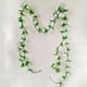thumbnail image 5 of Ratán De Plástico Paquete de 2 guirnaldas de rosas artificiales,guirnalda de flores artificiales realistas para bodas,fiestas y decoración del hogar (blanco) Rkxzt, 5 of 8