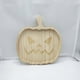 thumbnail image 5 of Plato de calabaza de Halloween, plato de cena de madera, plato de madera de, 5 of 7