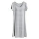 thumbnail image 4 of Camisón largo con tirantes para mujer, pijama a cuadros, talla grande, vestido de casa para mujer, vestido de pijama corto con almohadilla para el pecho, estilo fino, camiseta sin mangas integrada, ca, 4 of 7