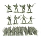 thumbnail image 3 of 4.5cm Hombres De Acción Juegos De Escenas De Arena Juguetes Regalos Para 4.5cm Verde CUTICAT Figuras de soldados de 100 piezas, 3 of 7