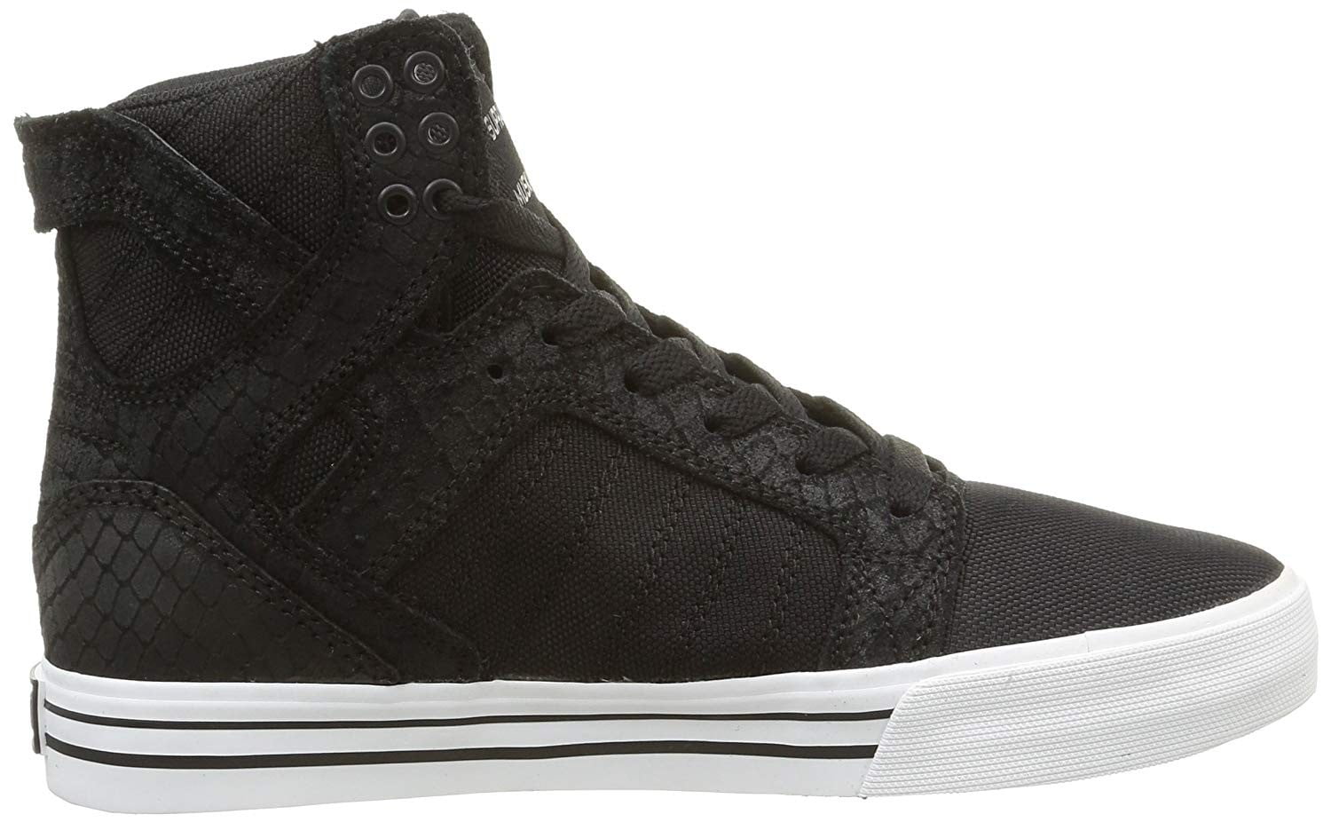 snakeskin canvas shoes