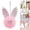 G, variant on Easter Bunny Hanging Ornaments Plush Bunny Butt & Ears Easter Tree Ornaments Spring Decor Easter Basket Tree Decor Party Favors Supplies Home Decoration(A)