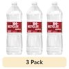 (3 pack) Arrowhead Mountain Spring Water, 1 Liter, Single Plastic Bottle