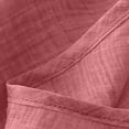 thumbnail image 6 of Womens Linen Shirts，Cotton Gauze Blouses Dressy Casual Loose Solid Blouses Outfits ﻿ ﻿ Ventilate Summer Loose Fit Trendy Summer Beach Shirt, 6 of 6