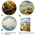 thumbnail image 3 of Designart "Paul Cézannes Series Mont Sainte-Victoire I" Cottage Wall Art Living Room, 3 of 5