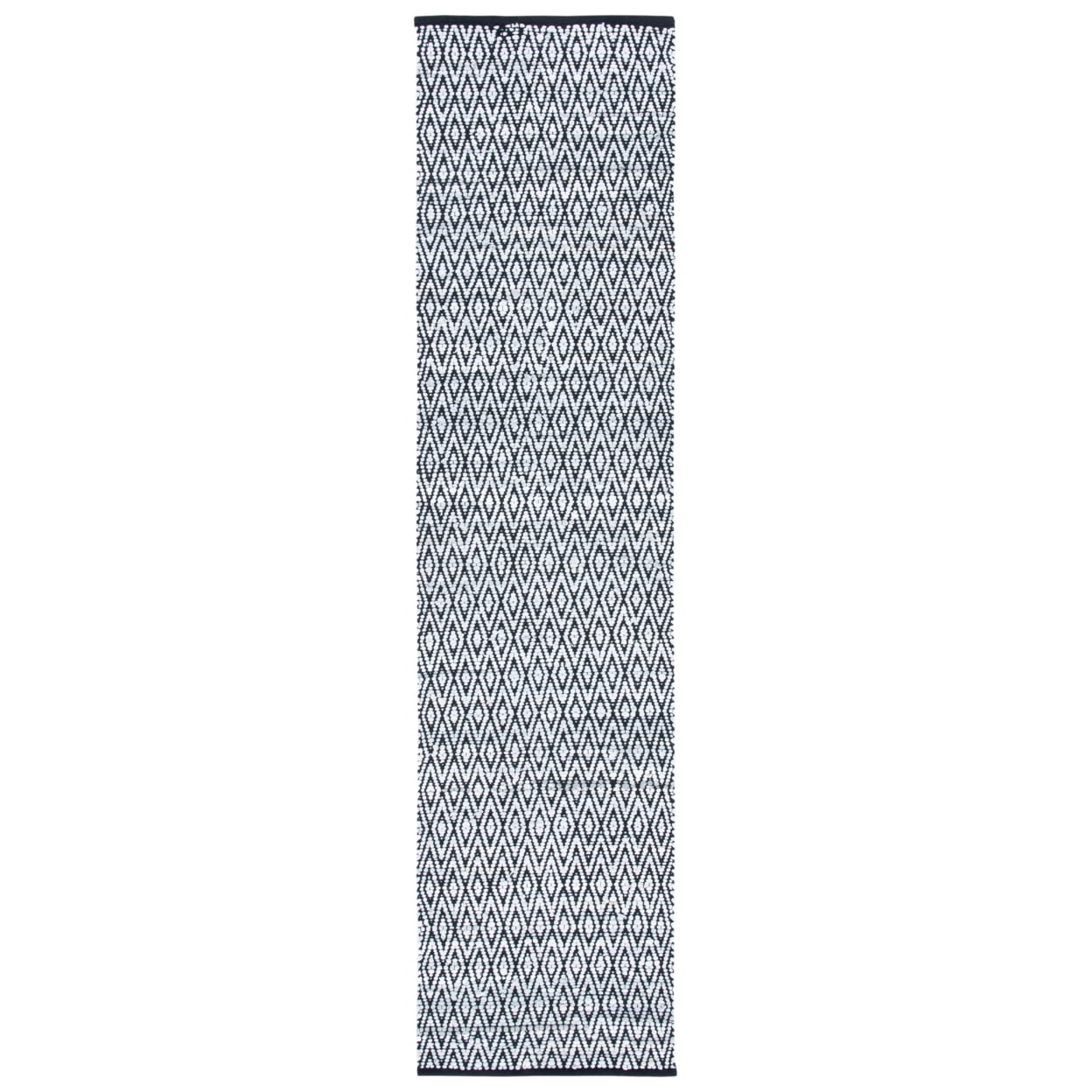 SAFAVIEH Montauk Carina Diamond Area Rug, Grey/Black, 8' x 10'