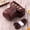 Coffee, variant on Full Body Camera PU Leather Case Bag with Strap for Canon EOS M10