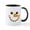 White/Black Inside, variant on CafePress - Snowman Face Mugs - 11 oz Ceramic Mug - Novelty Coffee Tea Cup