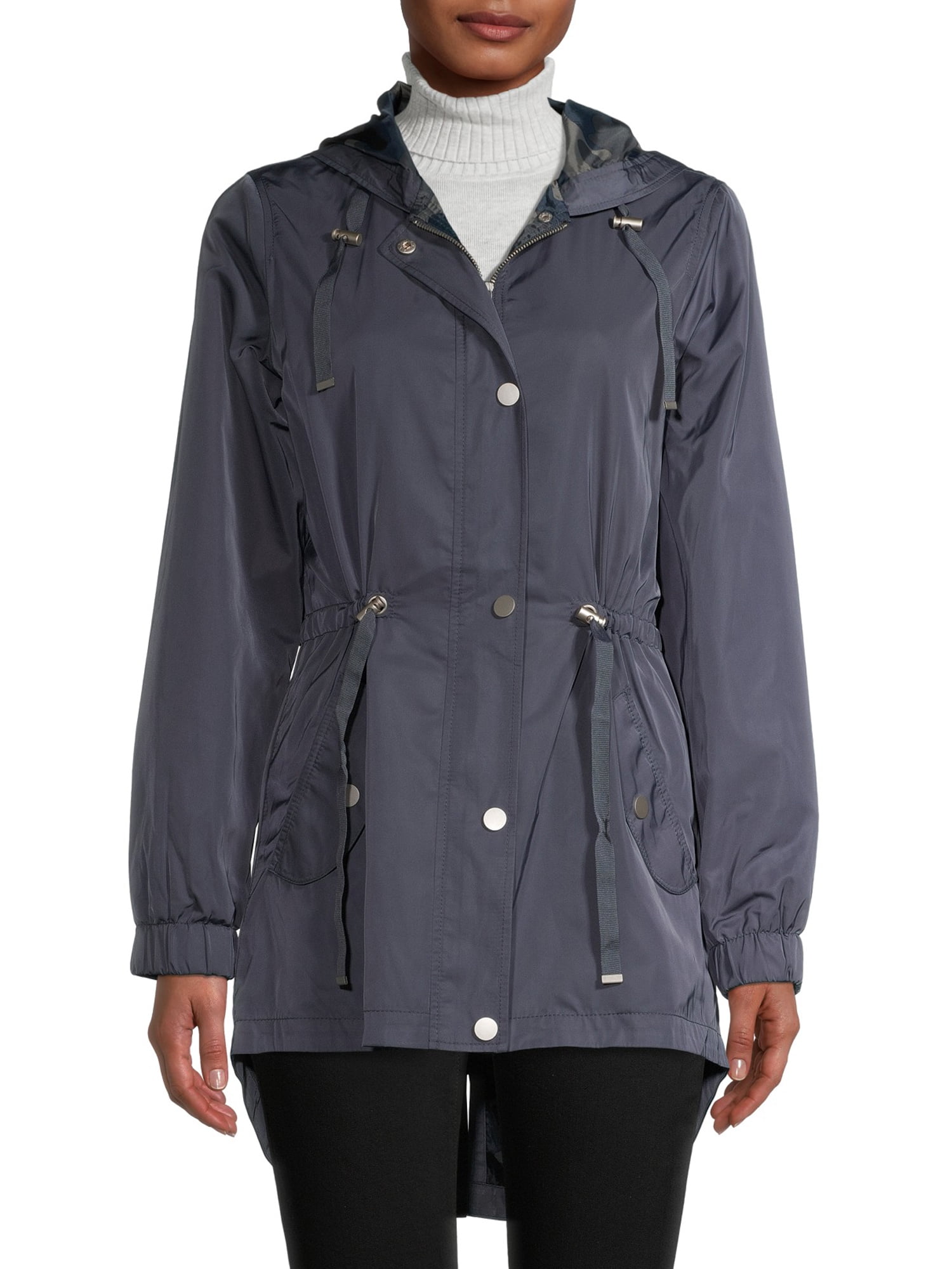 Time and Tru Women's Lightweight Anorak Jacket