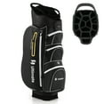 thumbnail image 1 of Costway Lightweight Golf Cart Bag with 15 Way Top Divider Individual Putter Well Cooler Bag Black, 1 of 10