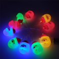 thumbnail image 2 of Christmas Tree with Decorations and Lights Christmas Led String Lights Snowman Indoor Outdoor Party Tree Decor Garland with Lights Christmas Decorations, 2 of 8