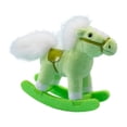 thumbnail image 1 of FashionCha Rocking Horse Animal Stuffed Animal Cushion Ornament Decor Simulation Softness Functional Suitable for Collection Living Room Office Bedroom Dec green, 1 of 8