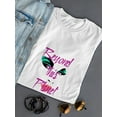 thumbnail image 3 of Drag Beyond This Planet Beautiful Fame Graphic Women White T-Shirt, Female Large, 3 of 4