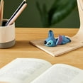 Enesco Disney Showcase Lilo and Stitch Laying Down Mini Figurine, 2.5