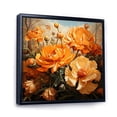thumbnail image 2 of Designart "A Melody of Gold The Marigold s Beauty I" Floral Floater Framed Canvas Print, 2 of 7