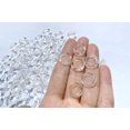 thumbnail image 4 of Clear Roman Blind Curtain Rings, 1/2inch Transparent O Rings Plastic Rings for Roman Shades Circle Hook Craft Tool, Café Curtain Rings (100 Pieces), 4 of 7