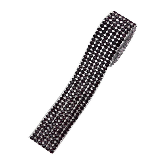 Crystal Rhinestone Diamond Ribbon Self Adhesive Paper DIY Car Decoration Sticker Glitter Rhinestone Crystal Sticker Craft Decoration