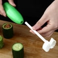 thumbnail image 1 of 4x descorazonador de frutas, cortador en espiral para excavar verduras, utensilio de cocina Likrtyny Batería de cocina, 1 of 6