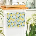 thumbnail image 4 of Blue Lemon Flower Floral Summer Kitchen Towels Dish Towels, 18x26 Inch Seasonal Spring Decoration Hand Towels Set of 2, 4 of 6