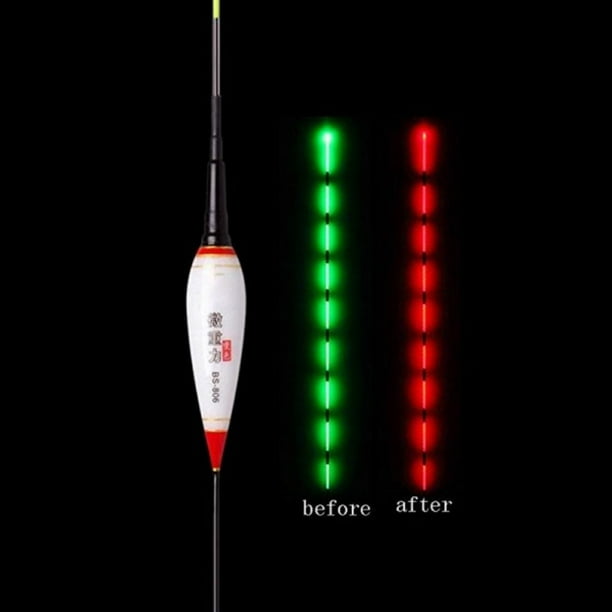Download Smart Fishing Float Bite Alarm Fish Bite Bait Gravity Sensor LED Light Color Change Automatic ...