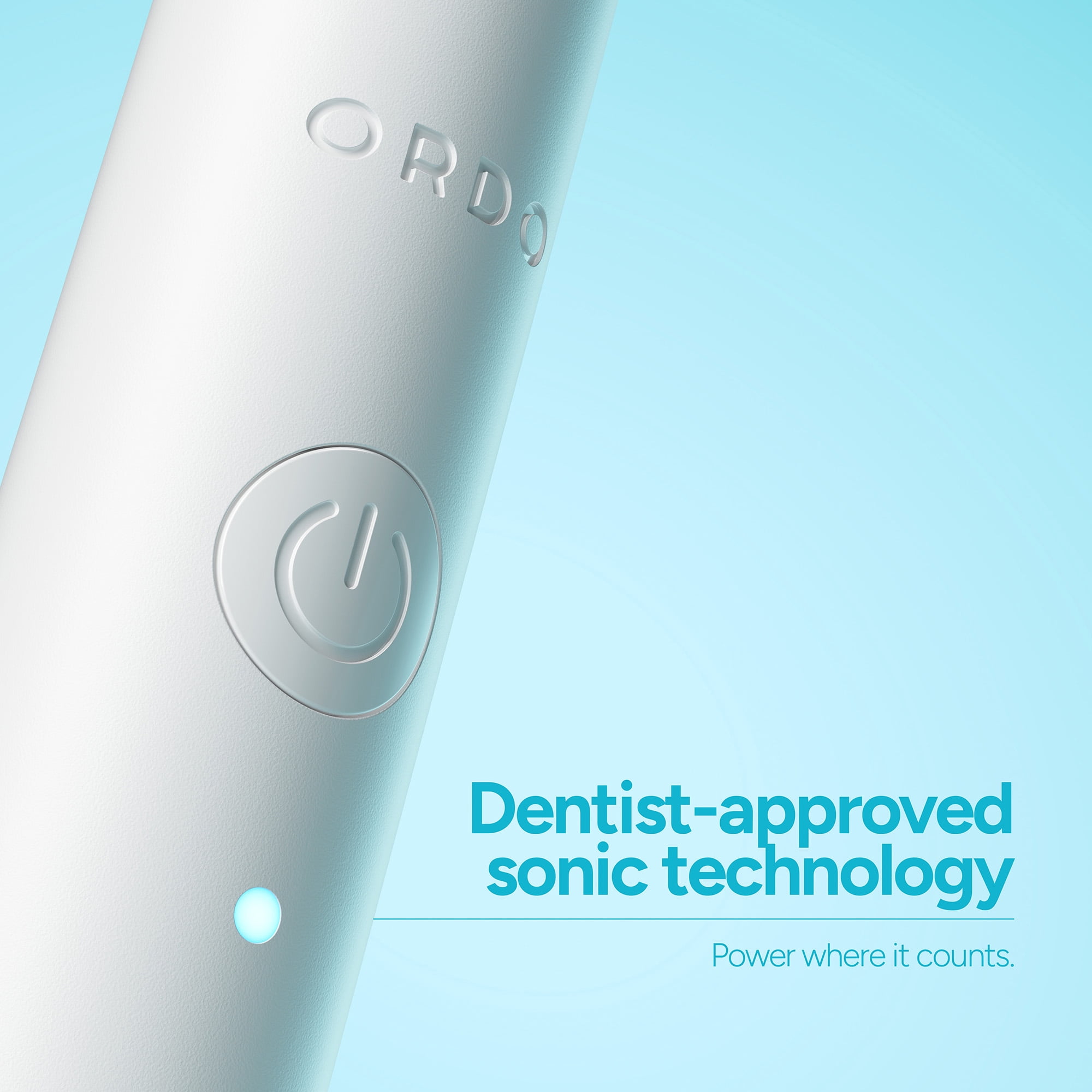 Ordo Sonic Edge Rechargeable Toothbrush - Snow