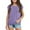 Purple, variant on MUXiin Girls Shirts Size 10-12 Crewneck Vacation Tops Short Sleeve Back To School Shirt Solid Color Tees Shirts for Youth Girls Loose Girls' Tops, Tees & Blouses