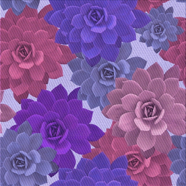 Ahgly Company Machine Washable Indoor Square Transitional Dark Orchid Purple Area Rugs, 7' Square