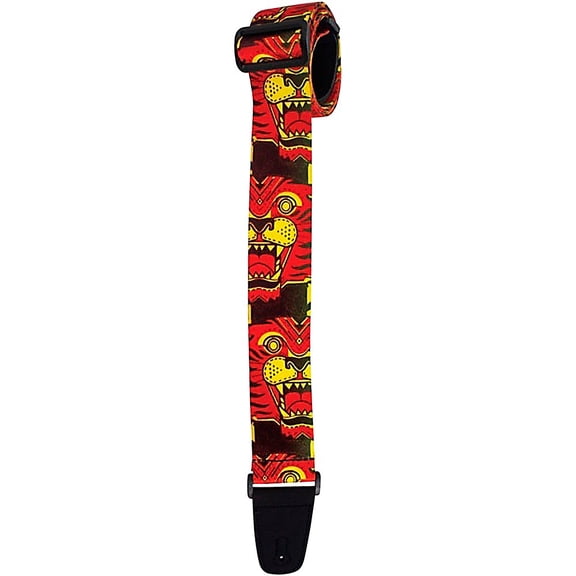 Henry Heller Nylon Series Artist Sublimation Tiger Guitar Strap