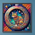 thumbnail image 1 of 5D bricolaje taladro redondo completo diamante pintura gato Kit decoración del hogar arte artesanal (A7646) FLhrweasw Nuevo, 1 of 9