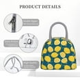 thumbnail image 4 of Disketp Lemon Bolsa Térmica para Almuerzo, Lonchera con Abertura Amplia y Gran Capacidad, Organizador Reutilizable para Mujeres, Hombres y Adultos, 4 of 6