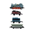 thumbnail image 1 of HLONK 4 Pcs Voitures Jouets en Alliage Rétro Train à Vapeur Modèle à Rétrofriction Ensemble de Jouets pour Garçons Cadeaux (Bleu Ciel), 1 of 3