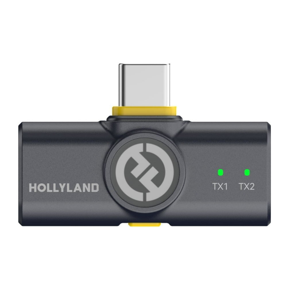 Hollyland Lark M2 Wireless Lavalier Microphone for iPhone 15 Hollyland Lark M2 Wireless Lavalier Microphone for iPhone 15